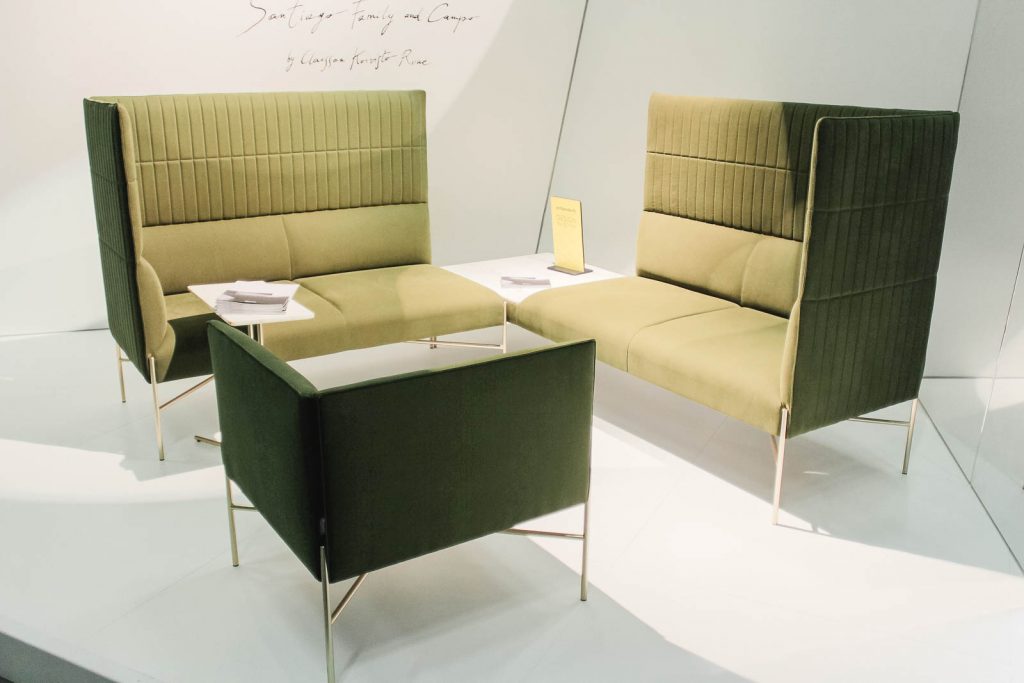 Orgatec 2016: Retro-Wartezimmermöbel