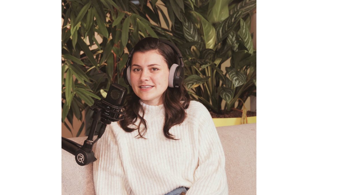 Nina im Podcast-Interview