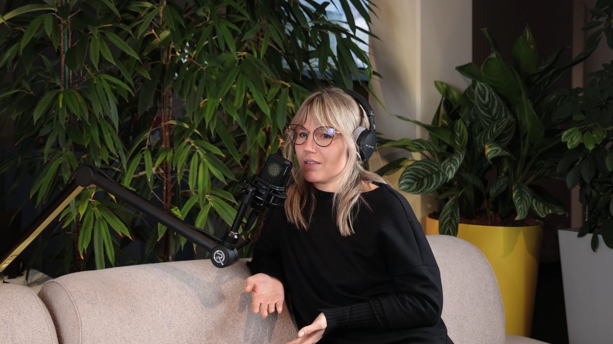 Jasmin im Podcast-Interview über New Work